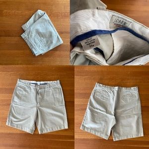 J. Crew Khaki shorts 33W